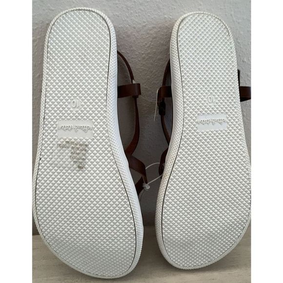 ALTAR’D STATE WOMENS Sz 10 LOUISA COGNAC SLIP ON SANDALS NEW! - Picture 7 of 7